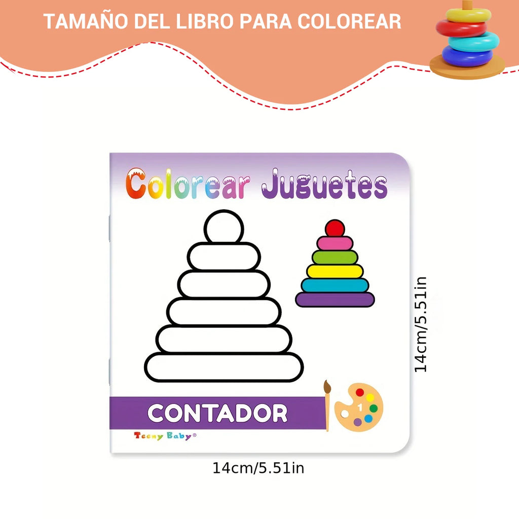 "Colorear Animales" Coloring Books for Kids - Draw & Explore Nature Children Painting