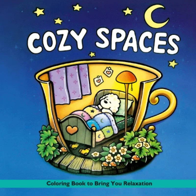 Coloring Books For Adults And Teens Featuring Cute Puppies Cartoon Coloring Books To Relax In A Cozy Hygge Moment
