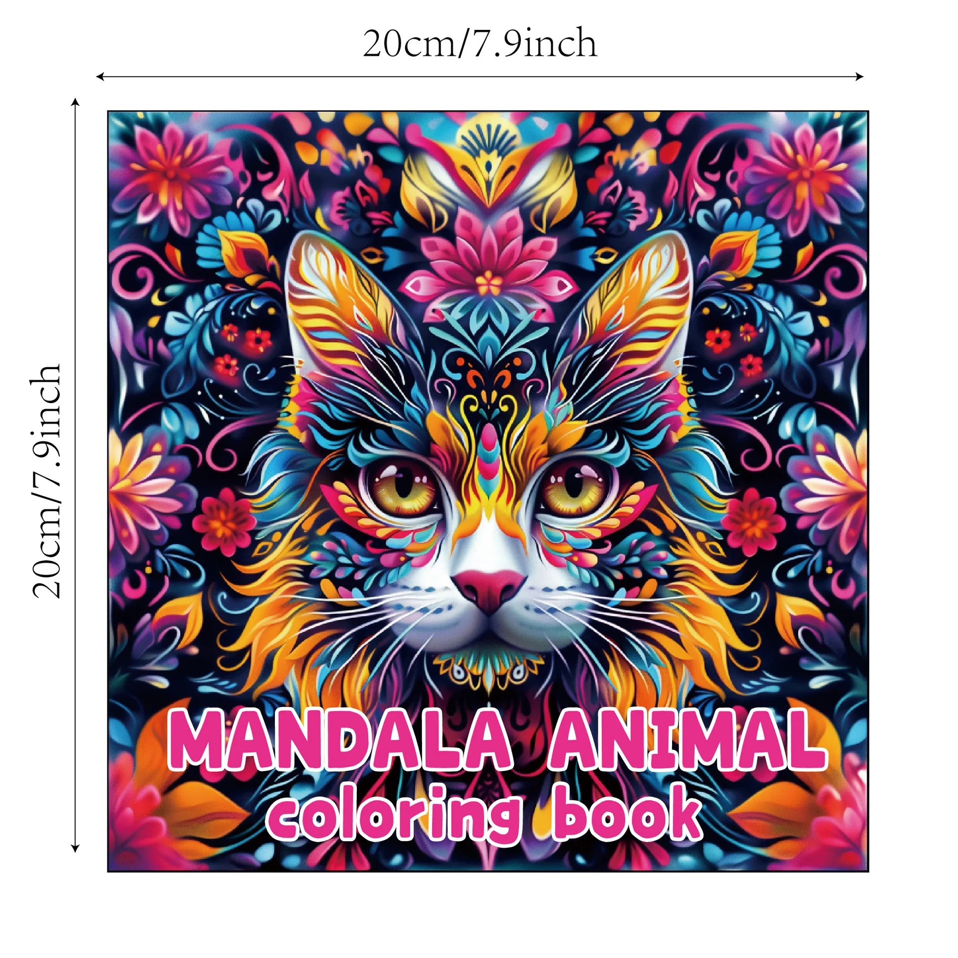 24 Mandala Animal Coloring Books Adult Coloring Books Graffiti Watercolor Creative Coloring Illustrations