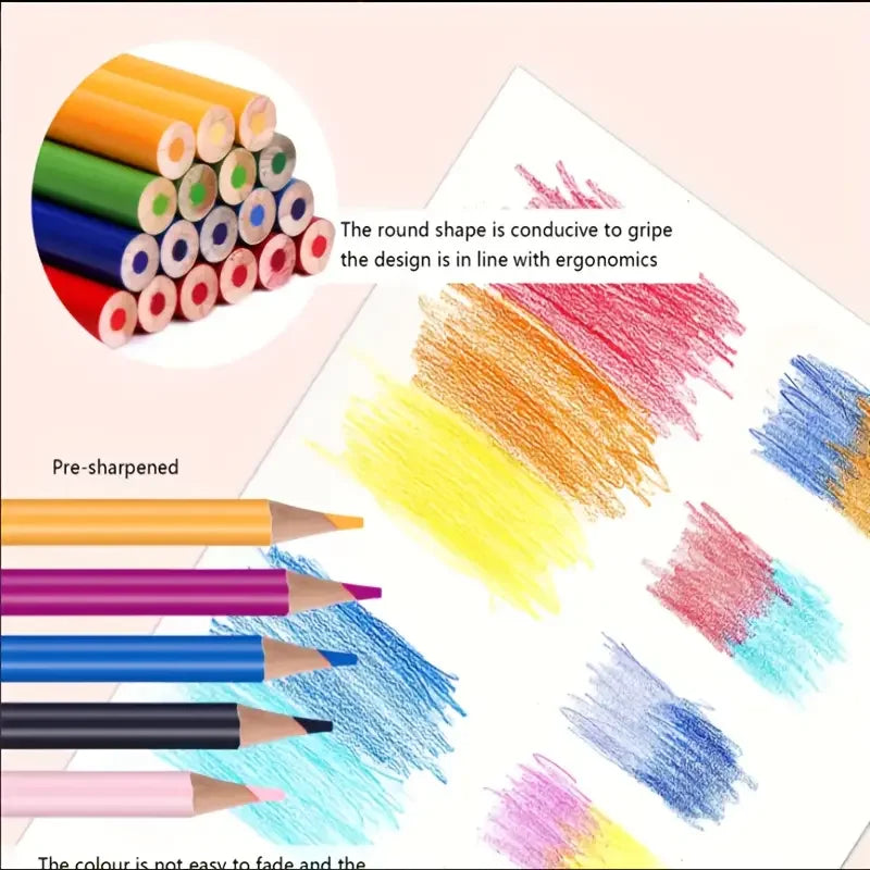 Brutfuner 520 Coloring Pencils for Adults Coloring Books,Colored Pencils Set for Artists Drawing,Sketching